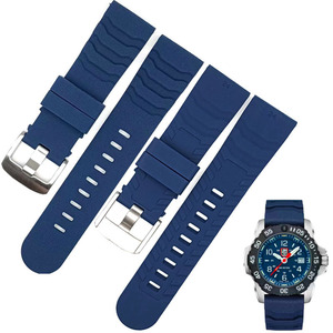 Correa de Reloj de Lujo de 24 mm para Navy 8821, Correa de Reloj de Goma Transpirable para Reloj Lumi-<span class=keywords><strong>nox</strong></span> 8821 - Product Image 5