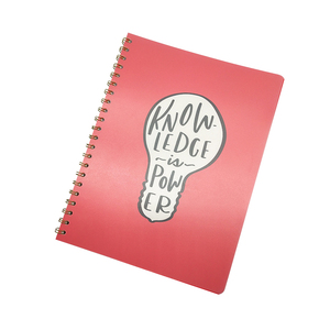 Carnet de notes A5 personnalisé à spirale, couverture rigide, fournitures de bureau, carnet d'étudiant, vente en gros - Product Image 1