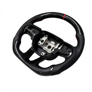 Volantes de Fibra de Carbono de 380 mm para Dodge <span class=keywords><strong>Challenger</strong></span>/Charger 7.ª Generación Scat Pack Negro 2023, Venta al Por Mayor Directa de Fábrica, Personalizados - Product Image 1