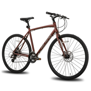 JOYKIE-Cuadro de aleación de aluminio ligero para <span class=keywords><strong>bicicleta</strong></span> de carretera, 700C, 24 velocidades, Rojo - Product Image 1