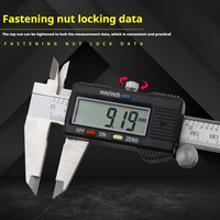 Oem Tebak Electronic Digital Vernier Caliper 150mm Stainless Steel Micrometer Hand Measuring Tool Digital Ruler