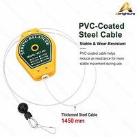 Équilibreur à ressort pour tournevis électriques, tension réglable de 0,5 à 5 kg, support d'outil rétractable pour l'assemblage et l'utilisation en atelier