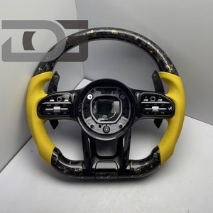 <span class=keywords><strong>Volante</strong></span> Deportivo Plano de Fibra de Carbono LED para <span class=keywords><strong>Mercedes</strong></span>-Benz <span class=keywords><strong>AMG</strong></span> C63 GT C43 C63 W221 S63 W205 W204 W213 <span class=keywords><strong>2020</strong></span>+ - Product Image 4