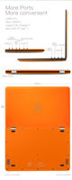 Laptop Notebook 13.3 "Win10/11 4Gb + 128Gb N3350 Goedkope Ondersteuning 1920*1080 Level Cpu Goedkope Gaming Laptop