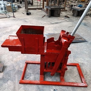 Manual Hydraulic Clay Hollow <strong>Block</strong> Making Machine with Engine &amp; Gear <strong>Brick</strong> Molding Equipment for Construction - Product Image 4