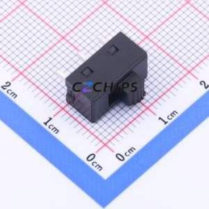 SS-12M11G3 Slide Switch Through hole Component (THT) Switch Single Pole Double Throw Rectangle Pin Header PC Pin 13mm - Product Image 1