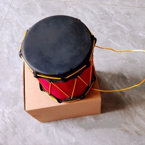 Wholesale Indian <b>Drum</b> Set With Drumsticks Percussion Instrument Early Educational Musical Instrument Cowhide Hand <b>Drum</b> for Kids - Product Image 6