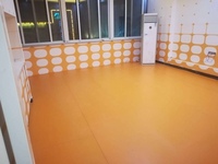 Sol en vinyle PVC blanc pour laboratoire, vente chaude, revêtement de sol sportif en PVC pour terrain de basket-ball, revêtement de sol sportif professionnel en PVC pour école