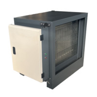Prix de précipitateur électrostatique ESP de vapeur d'huile de cuisson de cuisine commerciale