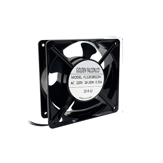 120*120*42mm Axial Fan Industrial Cooling Fan Ac Ball Bearing Thick Fan Blade 220V 18W 20W 0.35A