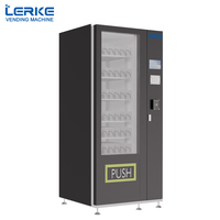 Máquina Expendedora Automática LERKE, Promoción de Nuevo Producto, Máquina Expendedora Combinada de Pequeños Snacks y Bebidas, Pago Automático con Tarjeta de Crédito