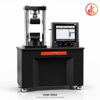 Machine d'essai de flexion et de compression automatique YAW 300Z 300kN pour béton et briques, test de flexion contrôlé par ordinateur, classe 0.5