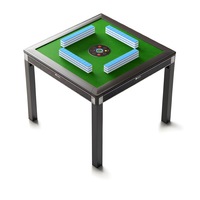 Machine à Mahjong Entièrement Automatique, Table de Mahjong Électrique Intelligente et Silencieuse pour Quatre Joueurs, Usage Domestique