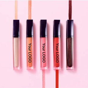 Không Có Logo Nhãn Hiệu Riêng Lip Gloss Bộ Dụng Cụ Khỏa Thân Trang Điểm Bóng Không Dính 5G Khoáng Chất Hóa Chất Lỏng <span class=keywords><strong>Matte</strong></span> Son Môi Làm Của Riêng Của Bạn - Product Image 1
