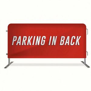 Barrera de Control de Multitudes Personalizada de Spandex y Poliéster, Malla de Barricada con Impresión de Tela, Cubierta de Banner, Bandera, Categoría de Producto - Product Image 2