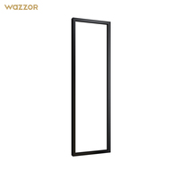 Ventanas corredizas verticales de aluminio ascendentes para apartamentos de primera clase Wazzor