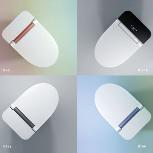 Keorh Toilettes intelligentes Citerne dissimulée Inodoro <span class=keywords><strong>Toilette</strong></span> en céramique montée au sol Toilettes à siphon en S - Product Image 5