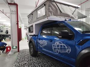 Manley Tiny Mini Ligero Drivable RV Truck Travel Campers Capacidad para dormir para 4 personas a la venta - Product Image 3