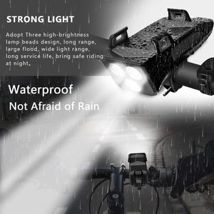 Venta caliente 2000 Lumen 4-en-1 <span class=keywords><strong>Bicicleta</strong></span> LED <span class=keywords><strong>Luz</strong></span> <span class=keywords><strong>delantera</strong></span> USB Luces de <span class=keywords><strong>bicicleta</strong></span> Soporte de altavoz <span class=keywords><strong>Amazon</strong></span> Hecho de silicona Fuente de alimentación Batería - Product Image 2