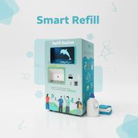 Distributeur automatique à écran tactile avec four à micro-ondes, boîte à repas surgelée, distributeur automatique de repas chauds