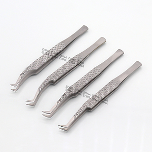 <b>Individual</b> Volume <b>Lashes</b> Applying Tweezers for 2D to 8D Fans Professional Stainless Steel Volume <b>Lash</b> Tweezers - Product Image 5