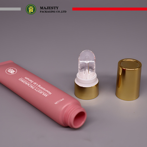 10ml 15ml nhựa Lip Gloss ống với Silicone <span class=keywords><strong>Applicator</strong></span> | rỗng PE Lip Balm Lip Scrub mỹ phẩm bóp ống biểu tượng tùy chỉnh - Product Image 2