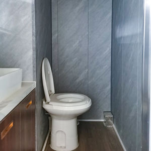 Bagno Portatile Commerciale per Esterni con Doccia e WC Automatici Autopulenti per Adulti, Realizzato in Pannelli Sandwich per Parchi - Product Image 4