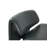 Fauteuil d'appoint sculptural de style Mid-Century Modern en cuir PU, en forme de M, pour salon, hôtel ou maison