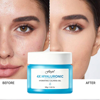 Réparation de la peau du visage Dissolvant anti-rides Mosturizer Crème de pansement noire pour le visage