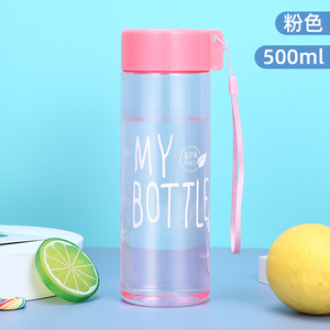 Plastique PET écologique 500ml Sports Gym Drinkware Portable Publicité Bouteilles Tasses En Gros <span class=keywords><strong>Pas</strong></span> <span class=keywords><strong>Cher</strong></span> Prix Direct Boire - Product Image 6