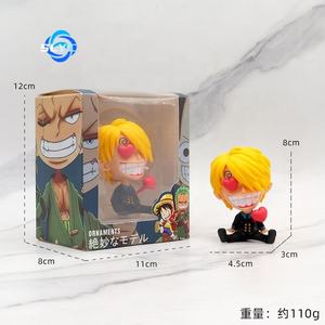 ฟิกเกอร์ตัวการ์ตูน<span class=keywords><strong>3D</strong></span> Q เวอร์ชั่น9ซม. 1ชิ้นของเล่นหุ่นอะนิเมะญี่ปุ่น Luffy Zoro <span class=keywords><strong>nami</strong></span> Sanji - Product Image 3