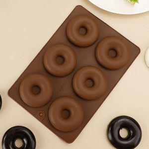 Molde de Silicona para Pastel en Forma de Media Bola de 6 Cavidades, Moldes para Jabón, Bandeja para Cubitos de Hielo, Velas, Dulces, Repostería, Uso a Altas Temperaturas, Desechable - Product Image 5