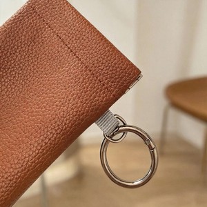 Estuche minimalista para gafas, rectángulo de cuero con cierre magnético, bolsa de almacenamiento para gafas, portátil, para viaje, con colgador incorporado - Product Image 3