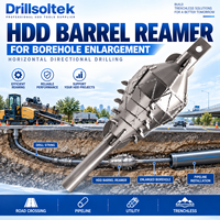 2026 Drillsoltek Alésoir de forage de type canon pour outil HDD, destiné aux projets de forage sans tranchée de pipelines et de traversées de services