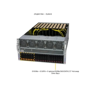 เซิร์ฟเวอร์5U ซูเปอร์เซอร์ SYS-521GE-TNRT ประมวลผลซอนเซิร์ฟเวอร์ GPU ประมวลผลประสิทธิภาพสูง - Product Image 2
