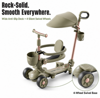 Scooter enfant pour bébé 3 en 1 bébé terre Tricycle drôle enfants pousser Scooter monter sur jouets voiture enfant Scooter