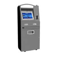 Mesin ATM layar sentuh 21.5 mesin Checkout tempat parkir kios dengan kamera pemindai NFC