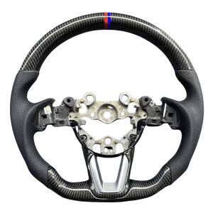 Volante Deportivo de 3 Radios y 40 mm con Agarre JE39, Fibra de Carbono Real 3k para <span class=keywords><strong>Mazda</strong></span> <span class=keywords><strong>MX</strong></span>-<span class=keywords><strong>5</strong></span>/Miata 16-25, Piezas Modificadas para Automóviles - Product Image 2