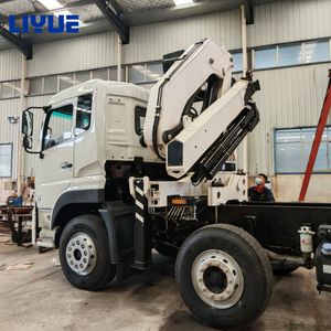 Grúa Móvil de 12 Toneladas con Pluma Hidráulica <span class=keywords><strong>Articulada</strong></span> Montada en Camión 6x4/4x2 en Venta - Product Image 6