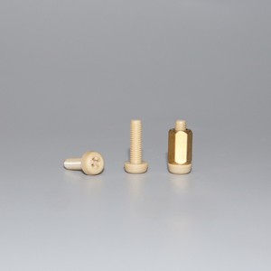 Fixations en matériau polymère PEEK résistant aux hautes températures et à la corrosion, vis PEEK, boulons PEEK - Product Image 6