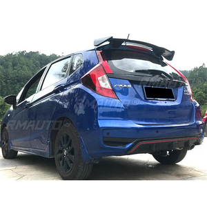 Alerón de Techo Universal de Fibra de Carbono Real para Honda Fit Jazz, Accesorios para Maletero GK5 GR9, Kit de Carrocería, Años 2005-2023 - Product Image 3