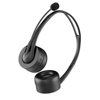 Casque d'ordinateur de centre d'appels filaire réglable par canal casque de jeu casque USB avec microphone antibruit