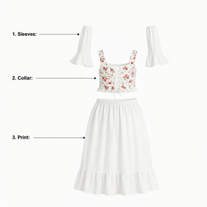 Robe de princesse vintage à épaules dénudées pour enfants MS, robe corset florale style cottagecore européen pour spectacle sur scène, Halloween, cosplay - Product Image 5