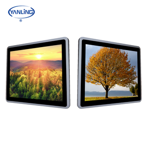 All-In-One endüstriyel Panel PC LCD ekran Linux OS alüminyum alaşım geniş gerilim DDR4 RAM TPM2.0 Win 11 IP65 CE FCC sertifikalı - Product Image 1