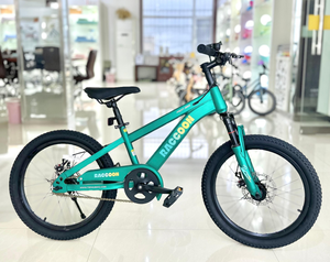 Vélo de montagne <span class=keywords><strong>junior</strong></span> 16,18,20 pouces pour adolescents, fourche à suspension, frein à disque arrière et avant, jante en alliage d'aluminium à siège réglable - Product Image 4