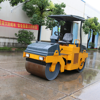 Changlin Fournisseur professionnel Compacteur de camion vibrant 3 tonnes Mini rouleau compresseur vibrant à double tambour à vendre
