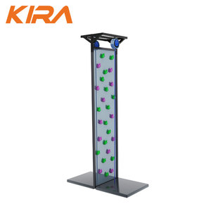 Mur adapté aux besoins du client d'escalade d'enfants de forme physique avec l'assurage automatique pour le parc d'attractions - Product Image 5
