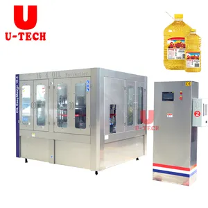 Full automatic cooking oil bottle filling capping machine soybean edible oil bottling production line