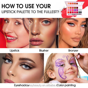 Paleta <span class=keywords><strong>de</strong></span> Maquillaje <span class=keywords><strong>de</strong></span> Labios La Catrina <span class=keywords><strong>de</strong></span> 18 Colores Nueva <span class=keywords><strong>de</strong></span> DELANCI, Paleta <span class=keywords><strong>de</strong></span> Labiales Sólidos Profesionales, Mate y Brillante - Product Image 4