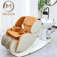 Fauteuil de massage moderne en céramique pour la relaxation complète du cou, du dos, des épaules, de la taille, des hanches et des pieds – Idéal pour salons, spas et salles de bain